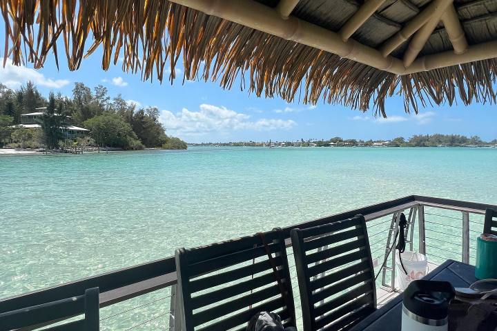 a bridge over a body of water